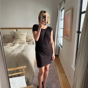 All Saints Maroon Mini Dress